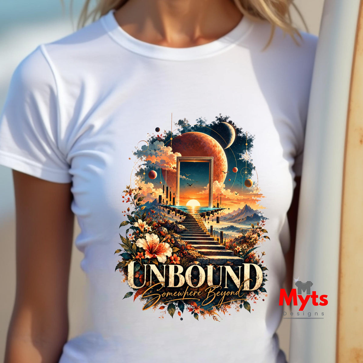 Unbound Somewhere Beyond Unisex Graphic T-Shirt