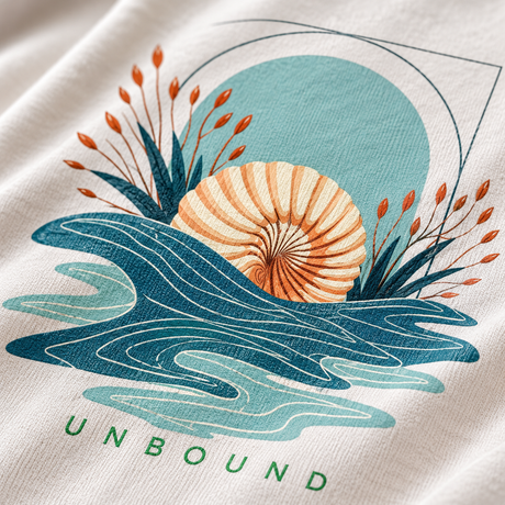 Close up of the design