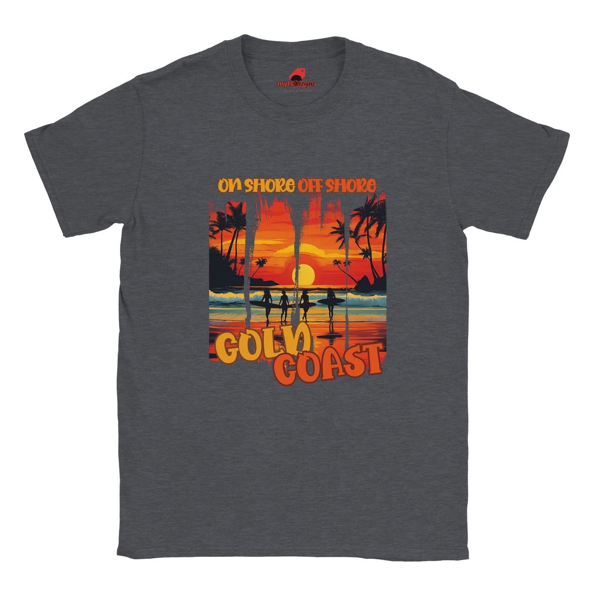 Sunset surf T-shirt