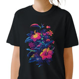hibiscus flower t-shirt