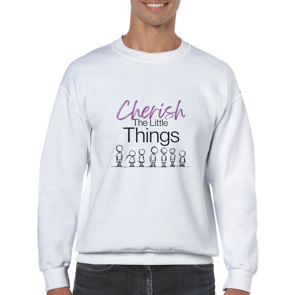 Mom Sweatshirt White
