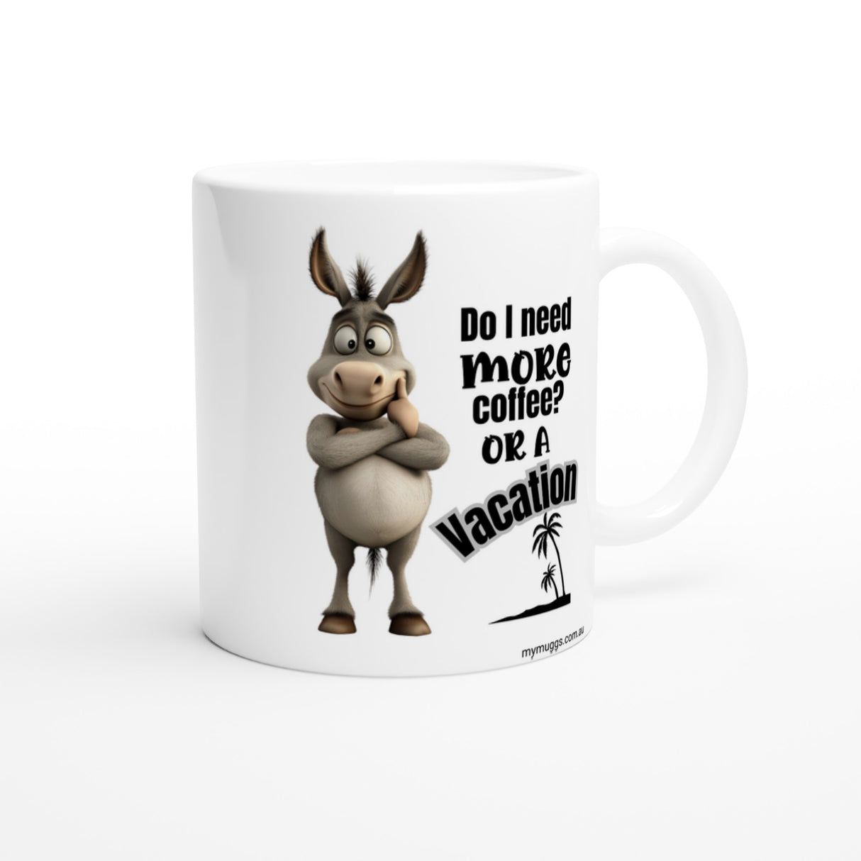 Funny Donkey Coffee Mug 