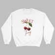 cherry sweatshirt