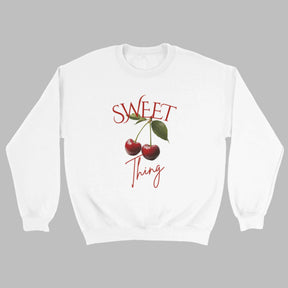 cherry sweatshirt