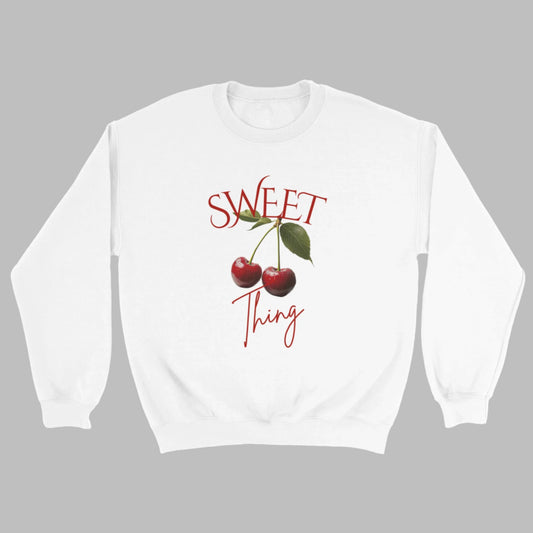 cherry sweatshirt