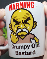Grumpy Old Man Coffee Mug - Funny Birthday & Retirement Gift