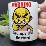 Grumpy Old Man Coffee Mug - Funny Birthday & Retirement Gift