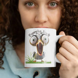 Australian Duck Coffee Mug - Funny Farrrka Saying Gift