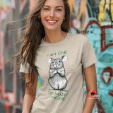 Funny Mouse T-Shirt - "I Am One Of Many More" - Cute Animal Graphic Tee