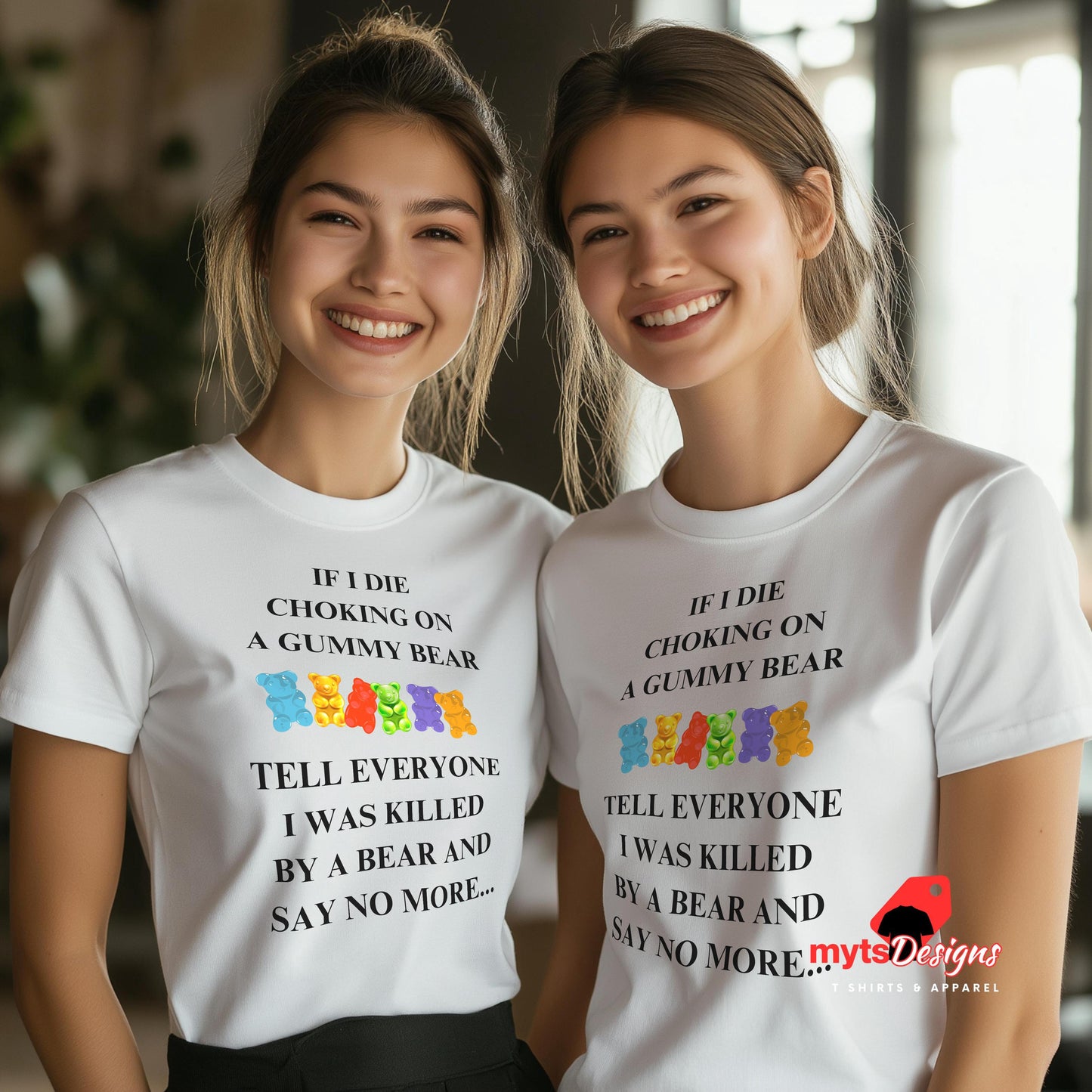 Gummy Bear T-Shirt - Funny Bear Humor Tee for Candy Lovers, Gift for Him/Her, Funny T shirt
