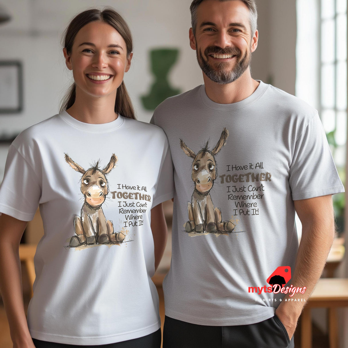 Funny Donkey Quote T-Shirt - Humorous Animal Lover Gift