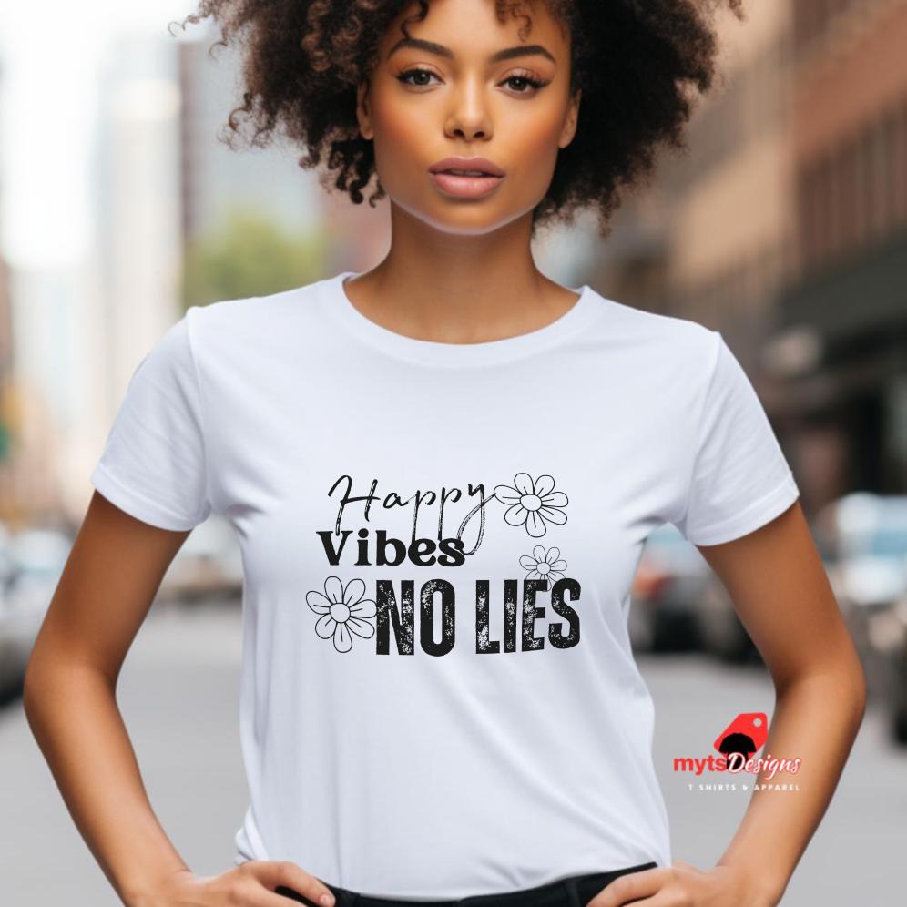 Happy Vibes T-shirt Good Vibes Shirt, Vibes Shirt, Positive Vibes Shirt, Happy Mind Tee, Retro Boho Shirt, Happy Vibes Tee , Vibes Shirts