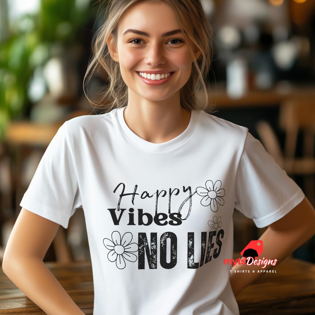 Happy Vibes T-shirt Good Vibes Shirt, Vibes Shirt, Positive Vibes Shirt, Happy Mind Tee, Retro Boho Shirt, Happy Vibes Tee , Vibes Shirts