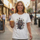 Floral Owl T-Shirt – Vintage Botanical Owl Graphic Tee