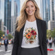 Unbound Beauty Poppy Floral Graphic T-Shirt